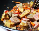 Foto langkah ke 3 dari resep Teriyaki Salmon & Tofu.
