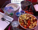 Foto langkah ke 1 dari resep salad buah garseee.