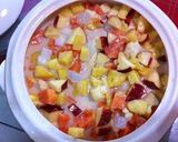 Foto langkah ke 4 dari resep salad buah garseee.
