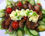 Foto langkah ke 5 dari resep Sweet and sour marinate Chicken (Japanese).
