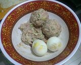 Foto langkah ke 1 dari resep bakso isi telur ayam kampung.