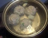 Foto langkah ke 2 dari resep bakso isi telur ayam kampung.