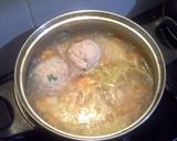 Foto langkah ke 3 dari resep bakso isi telur ayam kampung.