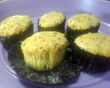 Foto langkah ke 7 dari resep Chiffon Labu Kuning Bintik Coklat.