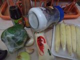 Tumis keputren paprika tofu