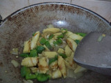 Tumis keputren paprika tofu
