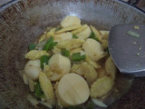 Tumis keputren paprika tofu