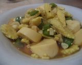 Foto langkah ke 5 dari resep Tumis keputren paprika tofu.