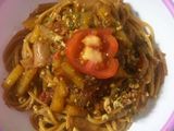 Pasta Gurita Potatoes Sauce