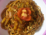 Pasta Gurita Potatoes Sauce