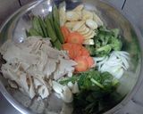 Foto langkah ke 1 dari resep CAP CAY KEMBANG TAHU.