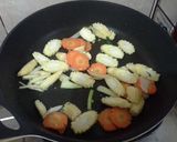 Foto langkah ke 3 dari resep CAP CAY KEMBANG TAHU.