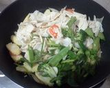 Foto langkah ke 4 dari resep CAP CAY KEMBANG TAHU.