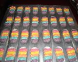 Foto langkah ke 3 dari resep Lidah Kucing Rainbow.