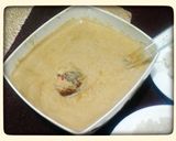 Foto langkah ke 4 dari resep ketan kuah durian.
