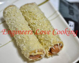 Foto langkah ke 3 dari resep GOLONGAN ROTI SOSEJ BERKEJU.