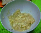 Foto langkah ke 3 dari resep puding roti tawar kukus.