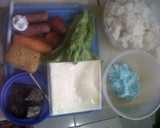 Foto langkah ke 1 dari resep Dora Emon dan Nobita bento.