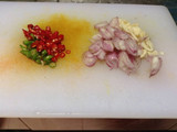 Sayur sawi wortel dan tahu