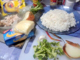 Nasi Panggang Keju Brokoli