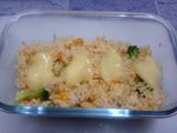 Nasi Panggang Keju Brokoli