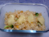 Nasi Panggang Keju Brokoli