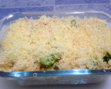 Foto langkah ke 4 dari resep Nasi Panggang Keju Brokoli.