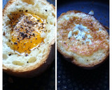 Foto langkah ke 4 dari resep Egg Beef Bacon Baguette.