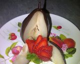 Foto langkah ke 5 dari resep MANISAN PIR BERBALUT COKELAT.