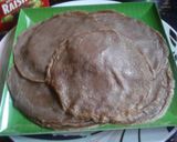 Foto langkah ke 2 dari resep Raisin Choco Crepes.
