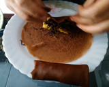 Foto langkah ke 3 dari resep Pancake Pisang Coklat.