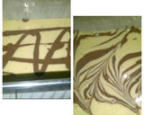 Foto langkah ke 4 dari resep marble cake ekonomis.
