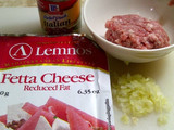Raviolli Feta cheese and Meat