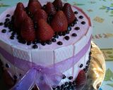 Foto langkah ke 8 dari resep Rainbow Cake with Choco Chips.