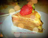 Foto langkah ke 5 dari resep Chocolate Mille Crepe.
