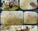 Foto langkah ke 2 dari resep Baked Noddle - Mie Cap Ayam 2 Telor.