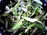 Lomie (Mie kangkung) Vegetarian