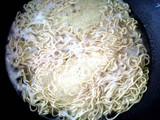 Lomie (Mie kangkung) Vegetarian