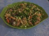 Fettucini dalam Asia
