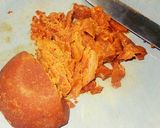 Foto langkah ke 4 dari resep Puding nangka saus gula merah.