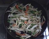 Foto langkah ke 2 dari resep Tumis Jamur Cabe Ijo.