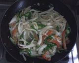 Foto langkah ke 3 dari resep Tumis Jamur Cabe Ijo.