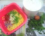 Foto langkah ke 1 dari resep bakwan daun kemangi.
