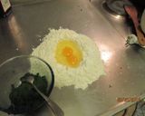 Foto langkah ke 3 dari resep Pasta Tagliatelle Hijau.