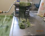 Foto langkah ke 6 dari resep Pasta Tagliatelle Hijau.