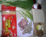 Foto langkah ke 1 dari resep Mie Ayam Mangkuk Pangsit.