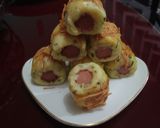 Foto langkah ke 5 dari resep SINGKONG GULUNG SOSIS.