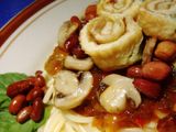 spaghetti kacang kancing