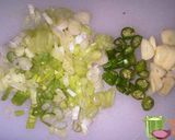 Foto langkah ke 1 dari resep Telur Dadar Daun Bawang.