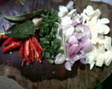 Foto langkah ke 1 dari resep Sayur Cecek Kuah Santan.